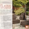 Classic Accessories Madrona Waterproof Patio Cover, 125"x125"x36", Dark Cocoa 56-321-046601-RT - alternate 5